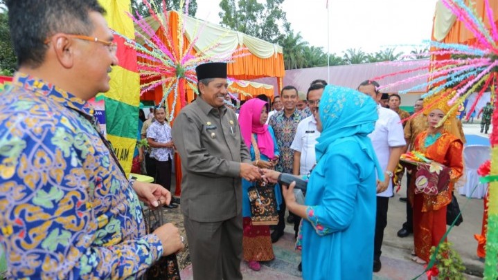 Bupati Alfedri Resmikan Operasional Lima Sekolah Program Kementerian PUPR