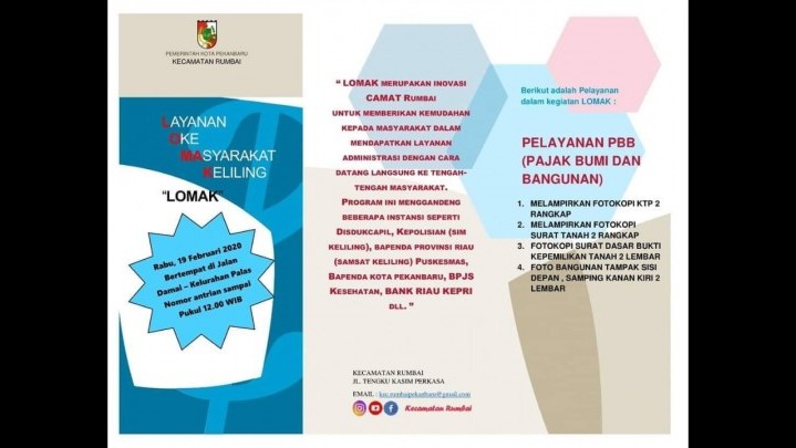 Antusias Masyarakat Tinggi, Kecamatan Rumbai Kembali Gelar Program LOMAK