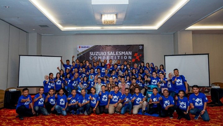 Gigih, Suzuki Salesman Competition 2019 Diikuti 72 Orang Gigih, Suzuki Salesman Competition 2019 Diikuti 72 Orang