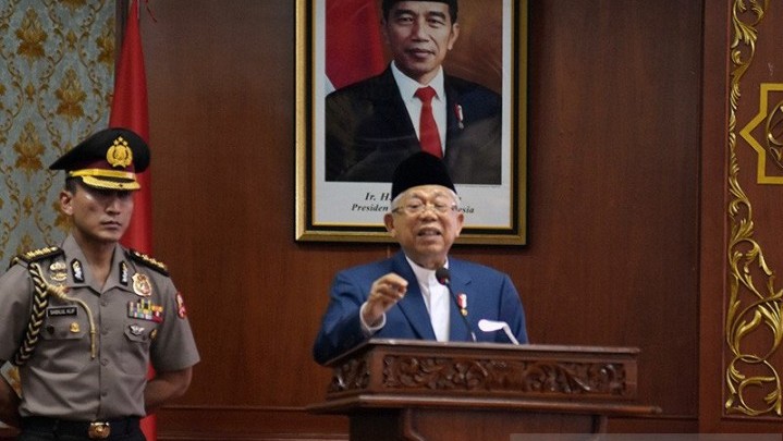 Wapres Ma'ruf Amin Dukung Riau Jadi Kawasan Ekonomi Khusus dan Wisata Halal Wapres Ma'ruf Amin Dukung Riau Jadi Kawasan Ekonomi Khusus dan Wisata Halal
