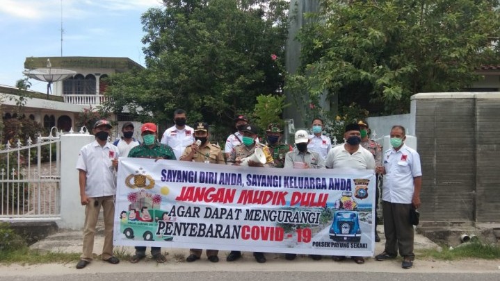 Tiga Pilar Kelurahan Labuh Baru Timur, Himbau Warga untuk Tunda Mudik Tiga Pilar Kelurahan Labuh Baru Timur, Himbau Warga untuk Tunda Mudik