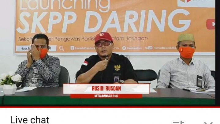 Sekolah Kader Pengawas Partisipatif Riau Akan Belajar 2 Bulan ke Depan Sekolah Kader Pengawas Partisipatif Riau Akan Belajar 2 Bulan ke Depan