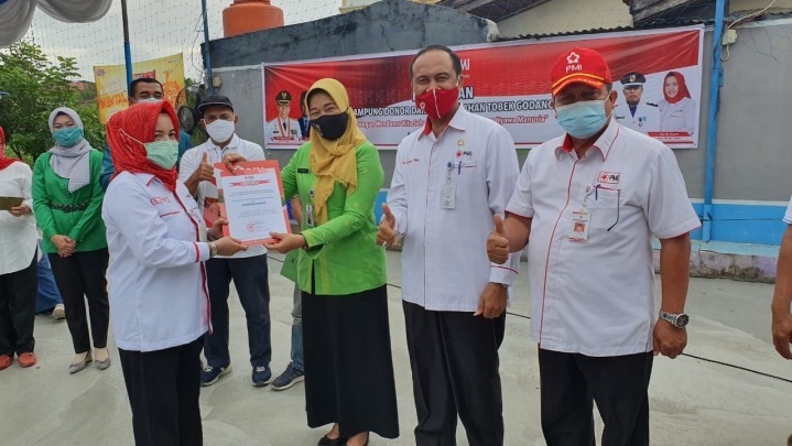 Tobek Godang Jadi Kampung Donor Darah Pertama di Kota Pekanbaru Tobek Godang Jadi Kampung Donor Darah Pertama di Kota Pekanbaru