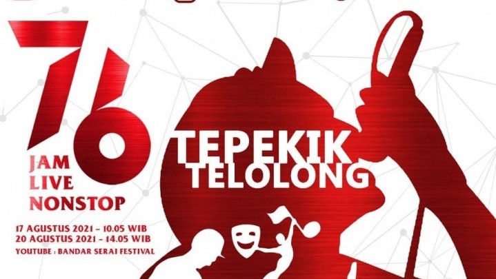 76 Jam Pekerja Seni Riau akan Tepekik Telolong 76 Jam Pekerja Seni Riau akan Tepekik Telolong