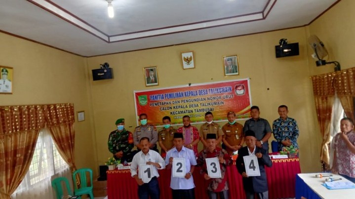 Pjs Kades Talikumain Rohul Berharap Para Calon Kades Jaga Kondusifitas di Tengah Masyarakat