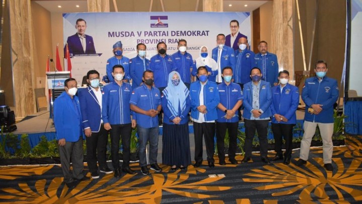 Pelaksanaan Musda Demokrat Riau Sudah Konstitusional dan Sesuai Kehendak Seluruh DPC PD se-Riau Pelaksanaan Musda Demokrat Riau Sudah Konstitusional dan Sesuai Kehendak Seluruh DPC PD se-Riau