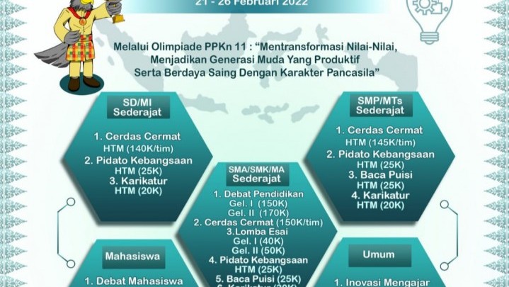 Himaprodi PPKn FKIP Unri akan Gelar Olimpiade Nasional, Upaya Bentuk Karakter Generasi Penerus