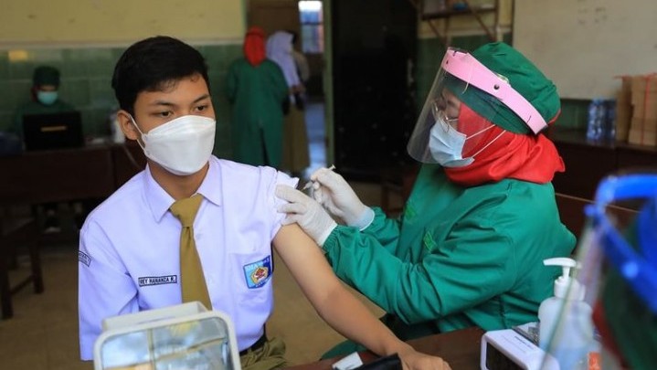 Sudah 91 Persen Usia 12-17 Tahun di Riau yang Divaksin Covid-19 Sudah 91 Persen Usia 12-17 Tahun di Riau yang Divaksin Covid-19