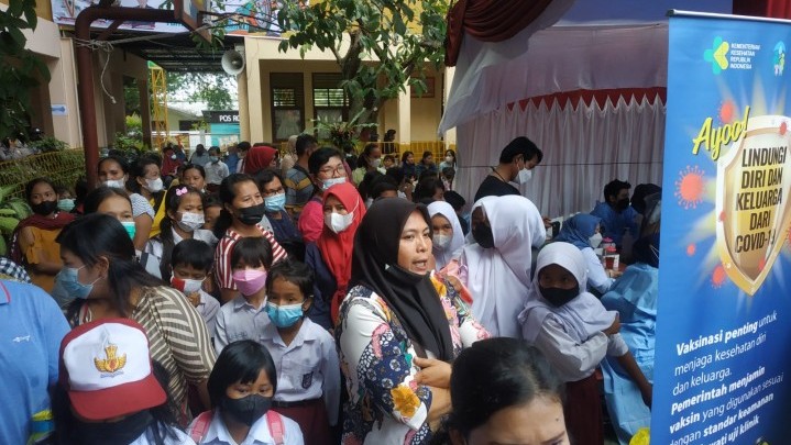 Wali Murid Mengaku Tidak Nyaman dengan Pelaksanaan Vaksinasi di SDN 36 Pekanbaru