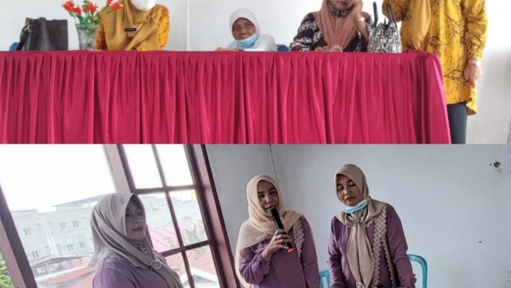 Pertemuan Rutin PKK Kelurahan Padang Bulan, Kali Ini Demo Masak Cara Membuat Nugget