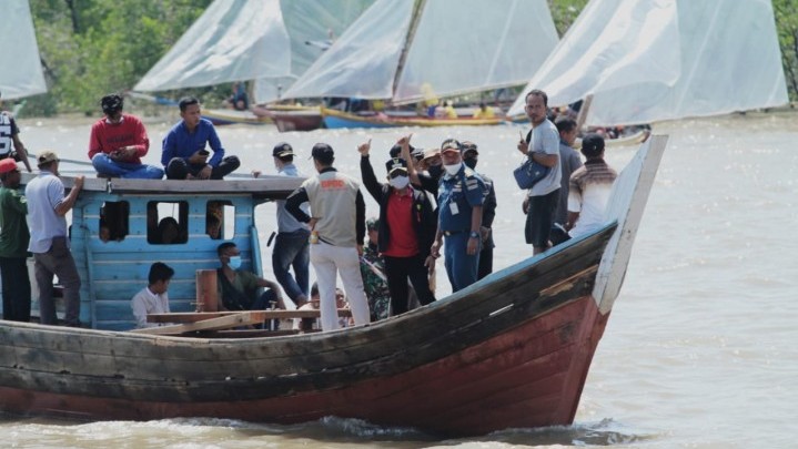 Lomba Sampan Layar, Upaya Bangkitkan Sektor Pariwisata di Meranti