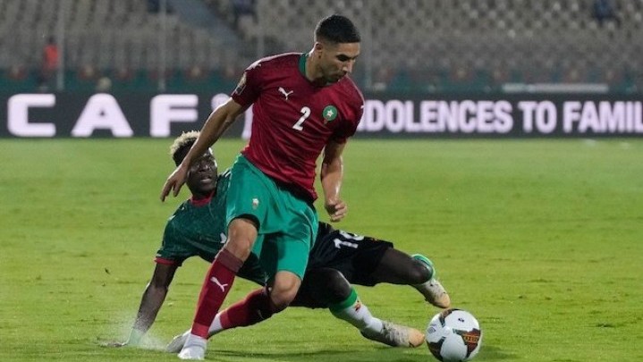 Menang Tipis, Maroko Melaju ke Babak Perempat Final Piala Afrika Menang Tipis, Maroko Melaju ke Babak Perempat Final Piala Afrika