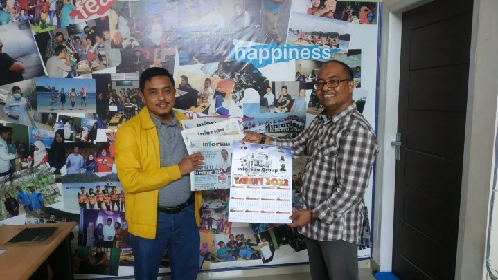 Silaturahmi Satu Almamater Lintas Profesi, CEO Inforiau Bersama Wakil Ketua DPRD Kampar