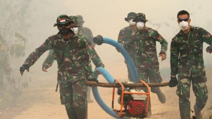 Lahan Gambut Seluas 4 Hektar Milik Warga di Bengkalis Terbakar Lahan Gambut Seluas 4 Hektar Milik Warga di Bengkalis Terbakar