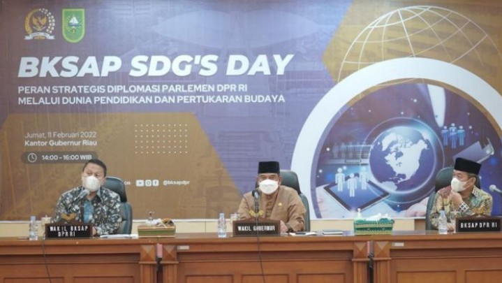 Riau jadi Tujuan Forum Sosialisasi Diplomasi Parlemen DPR RI