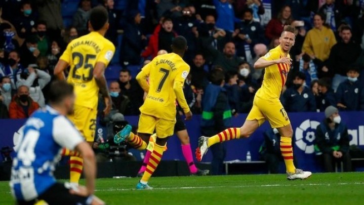 Tantang Espanyol, Barcelona Terhindar dari Kekalahan di Menit Akhir