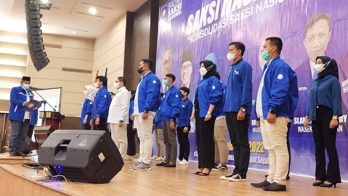 Pengurus Milenial PAN Riau Dikukuhkan