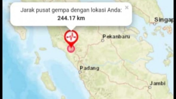 Gempa Pasaman Sumbar: Piring-piring Berantakan