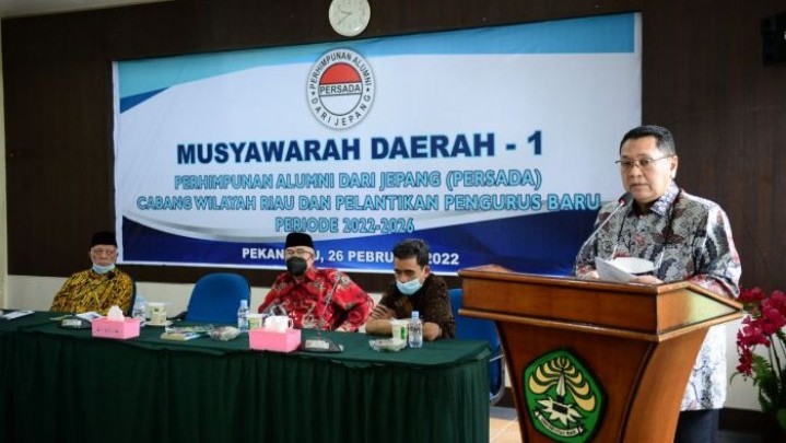 Pada Alumni Sekolah Jepang di Riau, Pemprov Minta Sumbangsih