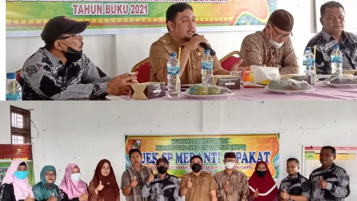 Di MKPT, Lurah Sri Meranti Ingatkan Masyarakat Bayar Tunggakan di UEK-SP Meranti Sepakat