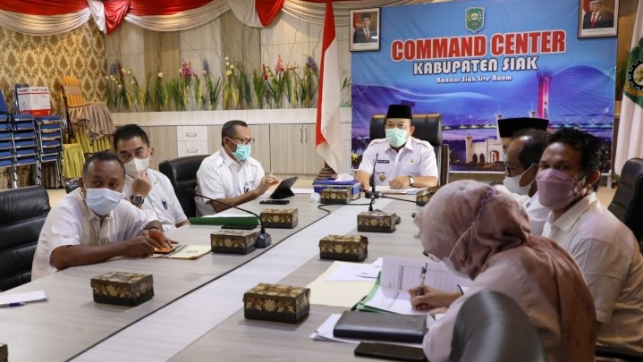 Tekan Angka Inflasi, Kata Wabup Siak Butuh Strategi dan Kontrol Pasar