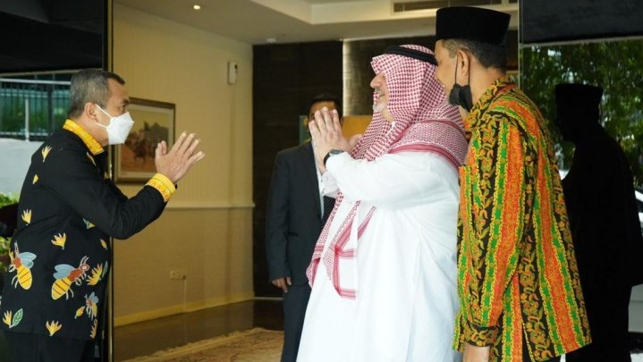 Sebelum Ramadhan Dubes Arab Saudi ke Riau Bawa Calon Investor