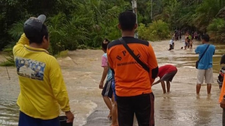 Desa Pematang Benteng Inhu Banjir Desa Pematang Benteng Inhu Banjir