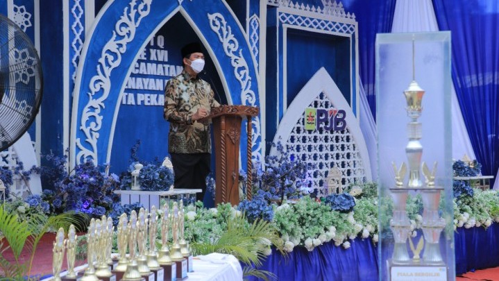 Buka MTQ Tenayan Raya, Wako Firdaus Sampaikan Pesan Khusus Buka MTQ Tenayan Raya, Wako Firdaus Sampaikan Pesan Khusus