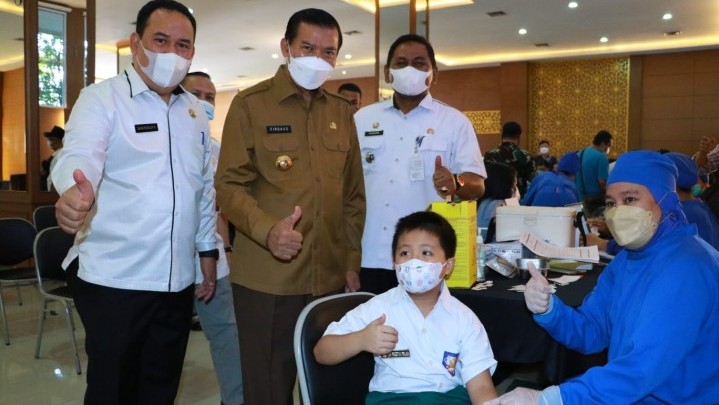 Vaksinasi Anak di Pekanbaru akan Dituntaskan Segera Vaksinasi Anak di Pekanbaru akan Dituntaskan Segera