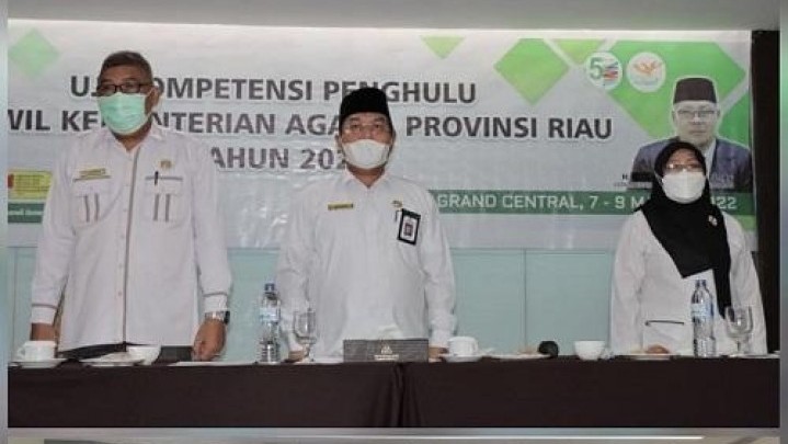 Uji Kompetensi Puluhan Penghulu di Riau, Berikut Tujuannya Uji Kompetensi Puluhan Penghulu di Riau, Berikut Tujuannya
