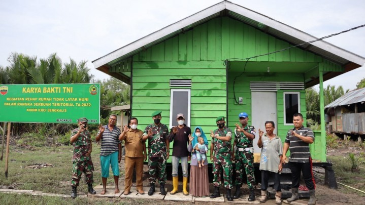 Rumah Layak Huni dari Kodim 0303/Bengkalis Rumah Layak Huni dari Kodim 0303/Bengkalis