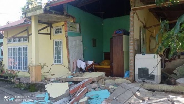 Status Pemulihan Akibat Gempa Pasaman Barat Sampai 8 Juni 2022