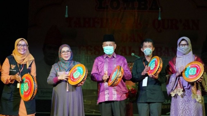 Festival Rebana dan Lomba Tahfidz, Pemprov: Kita Kuatkan Riau Dengan Dakwah