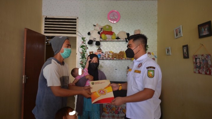 Gerak Cepat, Karang Taruna Provinsi Riau Bantu dan Beri Solusi Keluarga Cahaya