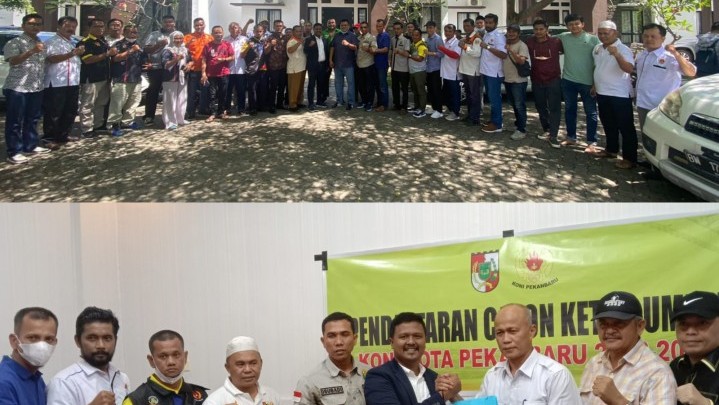 Kembalikan Berkas Formulir Pendaftaran, M Yasir SH Didukung 26 Cabor Kembalikan Berkas Formulir Pendaftaran, M Yasir SH Didukung 26 Cabor