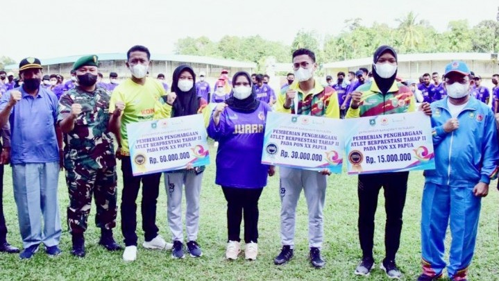 Peraih Medali PON Papua Dapat Bonus Dari Pemkab Bengkalis
