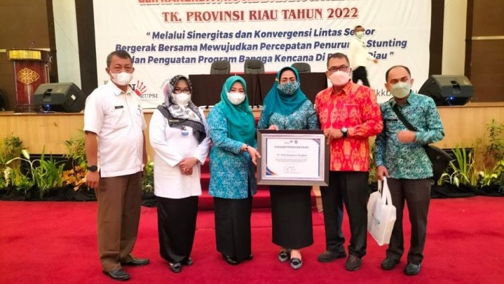 TP PKK Bengkalis Dapat Penghargaan Nasional Pelayanan KB TP PKK Bengkalis Dapat Penghargaan Nasional Pelayanan KB