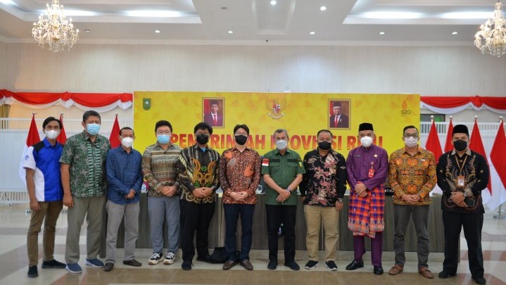 Bahas Investasi Digital, Gubri Syamsuar Bertemu Investor Asal Korea Selatan Bahas Investasi Digital, Gubri Syamsuar Bertemu Investor Asal Korea Selatan