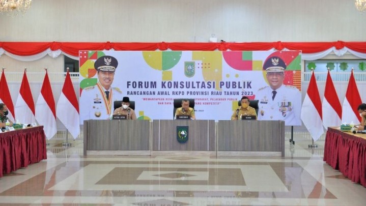Pemprov Riau Gelar Forum Konsultasi Publik RKPD Usai RPJMD Disetujui DPRD Pemprov Riau Gelar Forum Konsultasi Publik RKPD Usai RPJMD Disetujui DPRD