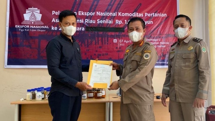 Tujuan 24 Negara, Nilai Ekspor Pertanian Riau Sebesar Rp 1,07 Triliun