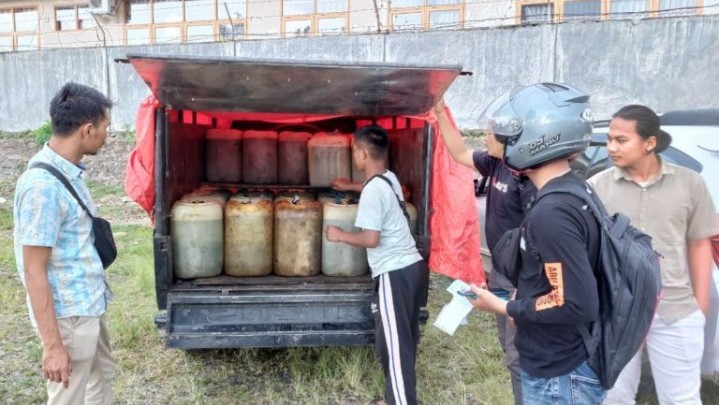 Dugaan Penyalahgunaan BBM Bersubsidi, Warga Jambi Diamankan di Solsel