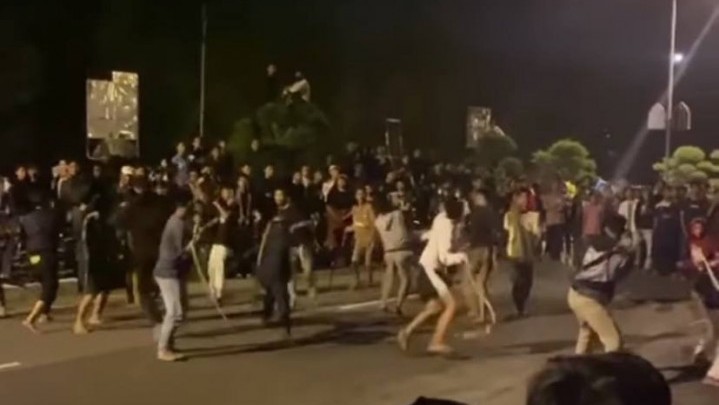 Sejumlah Remaja di Tanjungpinang Diamankan Polisi Karena Perang Sarung