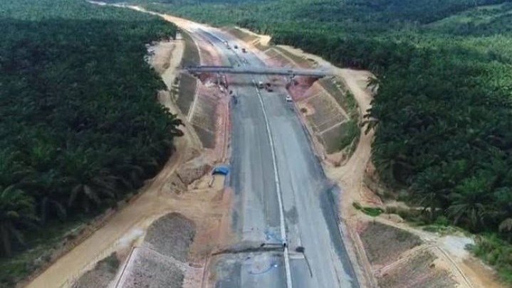 Tanggal 20 April Pengerjaan Tol Pekanbaru - Bangkinang Ditargetkan Selesai