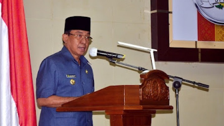 Pidato Pertanggungjawaban, Bupati HM Wardan Sampaikan Apresiasi pada Forkopimda