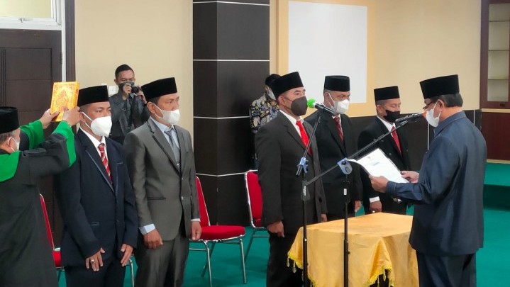 Ini Nama-nama Pimpinan BAZNAS Inhil Lima Tahun Ke Depan