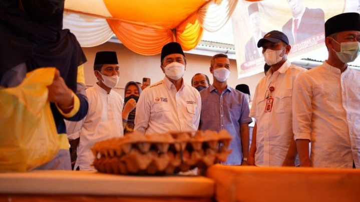 Syamsuar Berharap Masyarakat Bagansiapiapi Terbantu dengan Operasi Pasar Murah