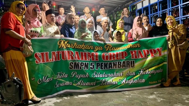 Pererat Silaturahim, Alumni SMP Negeri 5 Pekanbaru Taja Buka Puasa Bersama Pererat Silaturahim, Alumni SMP Negeri 5 Pekanbaru Taja Buka Puasa Bersama