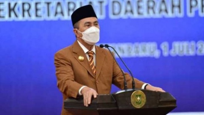Pertumbuhan Ekonomi Riau Kata Gubri Syamsuar Menggembirakan Pertumbuhan Ekonomi Riau Kata Gubri Syamsuar Menggembirakan