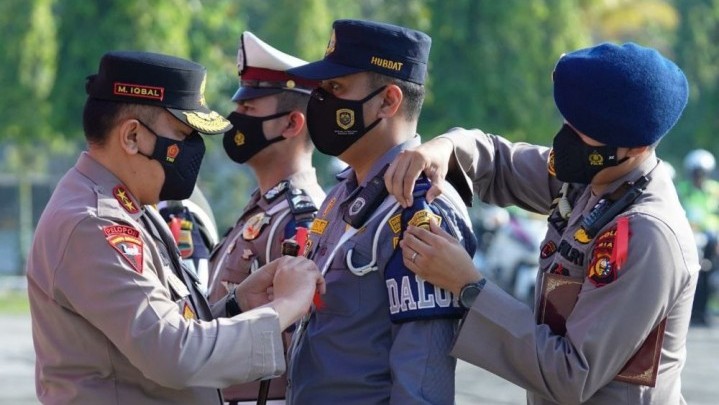 Operasi Ketupat Lancang Kuning 2022, Polda Riau Apel Gelar Pasukan Operasi Ketupat Lancang Kuning 2022, Polda Riau Apel Gelar Pasukan