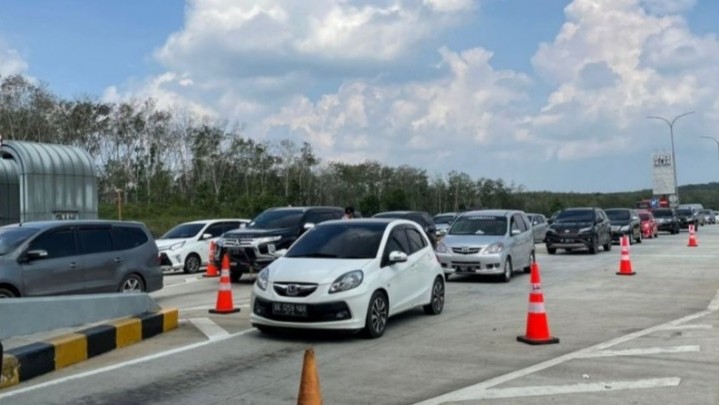 Musim Mudik Lebaran, Kendaraan Lintasi Tol Pekanbaru-Dumai Naik 148 Persen